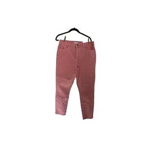 NWT Women's LOFT Pink Skinny Jeans Size 31/12 pop of color